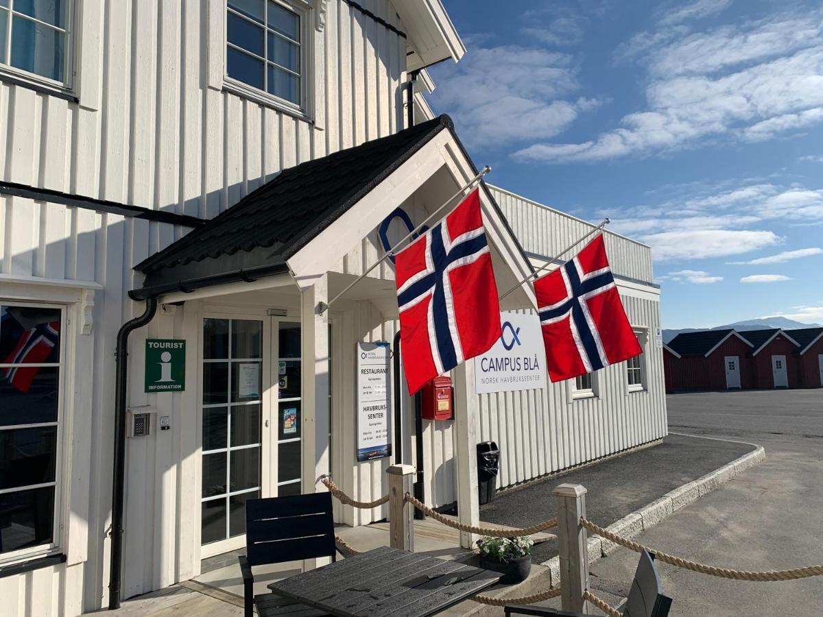 Hotel Norsk Havbrukssenter - Rorbuer Bronnoysund Esterno foto